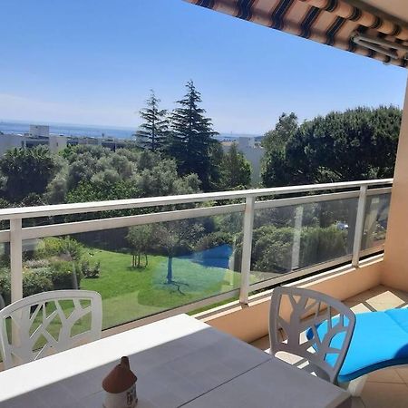 昂蒂布T2 Avec Magnifique Vue Mer, Piscine, Clim, Parking公寓 外观 照片